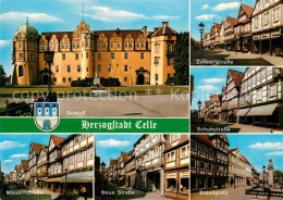 72848306 Celle Niedersachsen Schloss Zoellnerstrasse Mauernstrasse Neue Strasse  - Celle