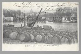 La Seine Dans Paris, Pont De L'estacade (13850) - The River Seine And Its Banks