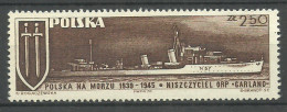 Poland 1970 Mi 2031 Fi 1884 MNH  (LZE4 PLD2031) - Ships