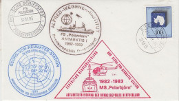 Germany Ca Polarbjorn  Ca Georg Von Neumayer Ca Bremerhaven 23 - 1983 (CO177D) - Navi Polari E Rompighiaccio