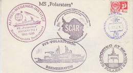 Russia Ca Polarstern, Ca Scar, CaNovolazarevsk Ca 11.2.1985 (?) (CO177D) - Navi Polari E Rompighiaccio