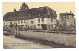 CPA Circulée En 1916 - CHARLIEU - Vue D'ensemble Du Cloître Des Cordeliers - B.F. - Charlieu