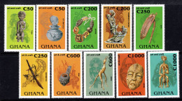 Ghana 1994 Traditional Crafts Set MNH (SG 1907-1916) - Ghana (1957-...)