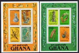 Ghana 1994 Traditional Crafts MS Set MNH (SG MS1917) - Ghana (1957-...)