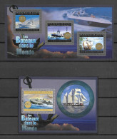 Guinea 2012 Ships Of The World I - 2 MS MNH - Barche