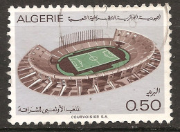 Algérie 1972 N° 554 O Stade Olympique, Cheraga, Terrain De Football, Indépendance, Mohamed-Boudiaf, Athlétisme Guedioura - Algeria (1962-...)