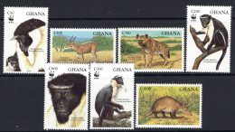 Ghana 1994 Wildlife Set MNH (SG 1944-1950) - Ghana (1957-...)