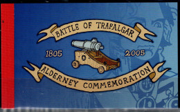 ALDERNEY 2005 BATTLE OF TRAFALGAR BOOKLET MNH VF!! - Alderney