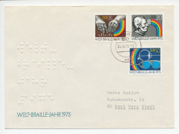 Cover / Postmark Germany / DDR 1975 Braille - Blind - Handicaps