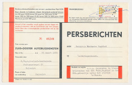 Helvoirt - S Hertogenbosch 1968 - Persbericht Z.O. Autobusdienst - Unclassified