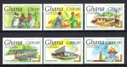 Ghana 1994 First Anniversary Of Fourth Republic Set MNH (SG 2002-2007) - Ghana (1957-...)