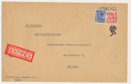 Spoorweg Expresse Poststuk Tiel - S Gravenhage 1939 - Unclassified