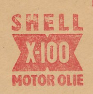 Meter Cover Netherlands 1949 Shell - Motor Oil - Altri & Non Classificati