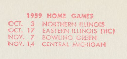 Meter Top Cut USA 1959 Home Games 1959 - Southern Illinois University - Other & Unclassified