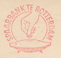 Meter Card Netherlands 1954 Piggy Bank - Rotterdam - Non Classificati