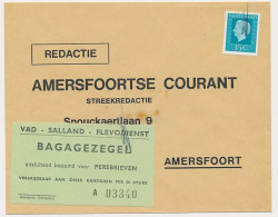 Amersfoort - VAD Bagagezegel Voor Persbrieven - Ohne Zuordnung