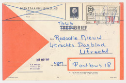 Driebergen - Utrecht 1967 Persbericht - NBM Vrachtzegel 30 Cent - Ohne Zuordnung