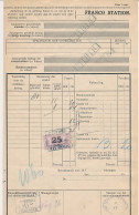 Vrachtbrief / Spoorwegzegel H.IJ.S.M. Veenendaal 1917 - Non Classés