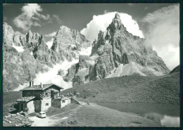 Trento Passo Rolle Baita Segantini Gruppo Delle Pale Foto FG Cartolina MZ5333 - Trento