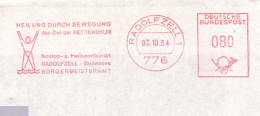 AFS 776 Radolfszell 1984 Heilung Durch Bewegung - Kneipp Heilsport-Kurort Bodensee Bürgermeister-Amt - Geneeskunde