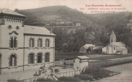 09 SOUEICH LA MAIRIE ET L EGLISE  CPA BON ETAT - Autres & Non Classés