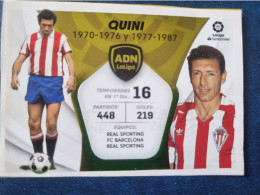 CARTES  FOOT  LEGENDE  REAL  SPORTING  1970/76 Et 1977/87 //  PARFAIT  ETAT //  1er  CHOIX // Cartes Issues  D'un Album. - Trading Cards