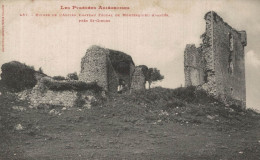 09 MONTESQUIEU AVANTES RUINES DE L ANCIEN CHATEAU FEODAL  CPA BON ETAT - Autres & Non Classés