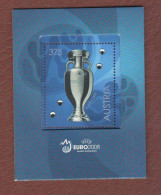 Österreich  UEFA Euro 2006 Con Swarovski Calcio Zwaroski Österreich Football Stamp Postage Österreich - Nuevos