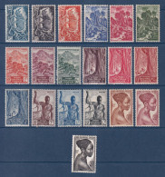 AEF - YT N° 208 à 226 * - Neuf Avec Charnière - 1947 - Unused Stamps