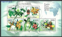 Comoros 2011 Mi Sheet2953-2957 MNH  (ZS4 COMark2953-2957) - Andere