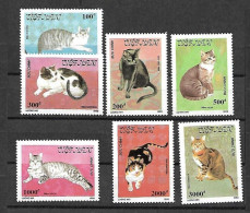 Vietnam - 1990 - Domestic Cats - Yv 1094/00 - Gatti