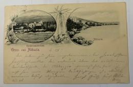 ISTRIA - ABBAZIA - VG 1898. - Croatie
