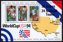 United States (USA) - 1994 - World Cup 94 - Yv Bf 29 - 1994 – USA