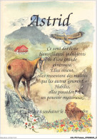 AILP5-0415 - PRENOM - ASTRID - Ce Sont Des êtres Bienveillants - Indulgents Et D'une Grande Générosité - Voornamen