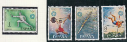 SPANIEN  1993-1996, Postfrisch **, Olympische Sommerspiele, München, 1972 - Unused Stamps