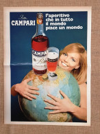 Aperitivo Bitter Campari E Caramelle Perlari Pubblicità Vintage Anni '70 - Other & Unclassified
