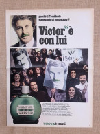 Lozione Dopo Barba Victor Pubblicità Vintage Anni '70 - Other & Unclassified