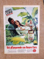 Amaro Cora Vivi All'amarevole Pubblicità Vintage Anni '70 - Other & Unclassified