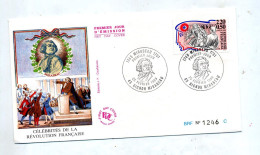 Lettre Fdc 1989 Bignon Mirabeau - 1980-1989