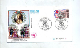 Lettre Fdc 1989 Saint Egreve Narnave - 1980-1989