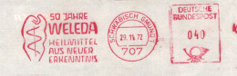 AFS 707 Schwäbisch Gmünd 1972 Weleda Heilmittel Aus Neuer Erkenntnis - Geneeskunde