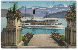 WEGGIS: Dampfschiff Schiller 1934 - Weggis