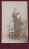 CDV Portrait De 3 écoliers Photographiés Par Paulin Marion - Cornimont (Vosges) - Ca 1900 - Old (before 1900)
