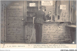 AJMP3-0238 - POSTE - LA POSTE RESTANTE - LES BELLES LETTRES ICI - SONT TOUJOURS EN FAVEUR - Post