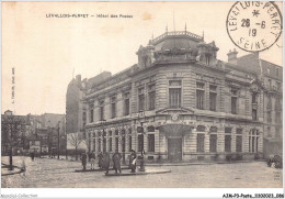 AJMP3-0213 - POSTE - LEVALLOIS-PERRET - HOTEL DES POSTES - Post