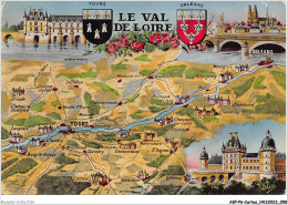 AKPP6-0478-CARTES - LE VAL DE LOIRE  - Landkaarten