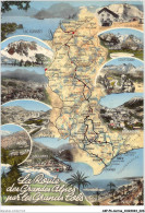 AKPP6-0462-CARTES - LA ROUTE DES GRANDES ALPES PAR LES GRANDS COLS  - Landkaarten