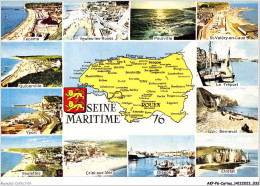 AKPP6-0465-CARTES - SEINE MARITIME  - Landkaarten