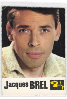 MIKI-AP8-019 SPECTACLE JACQUES BREL AUTOGRAPHE ORIGINAL ANNEE 1960 - Entertainers