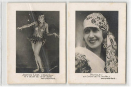 MIKI-AP8-030 JOSEPHINE BAKER SEINS NUS MISTINGUETT DISQUES ODEON RARE - Entertainers